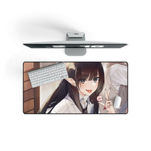 Load image into Gallery viewer, Anime Girl Mouse Pad (Desk Mat) On Desk
