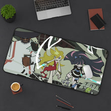 Load image into Gallery viewer, Panty &amp; Stocking with Garterbelt Stocking Anarchy, Panty Anarchy, Chuck, Garterbelt, Panty Stocking With Garterbelt Mouse Pad (Desk Mat) On Desk

