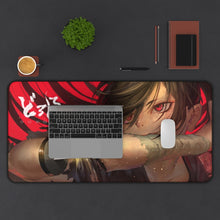 Load image into Gallery viewer, Hyakkimaru Mouse Pad (Desk Mat) With Laptop
