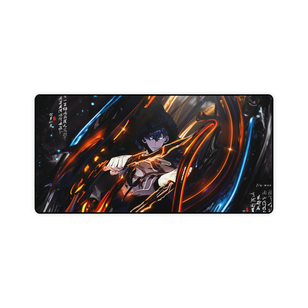 Solo Leveling, Sung Jin-Woo, Dagger, Mouse Pad (Desk Mat)