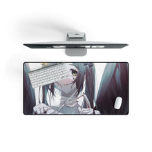 Load image into Gallery viewer, Anime Girl Mouse Pad (Desk Mat) On Desk
