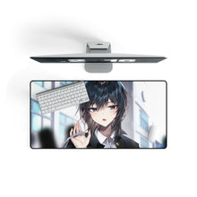 Load image into Gallery viewer, Anime Girl Mouse Pad (Desk Mat) On Desk
