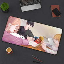 Load image into Gallery viewer, Chainsaw Man Mouse Pad (Desk Mat) On Desk
