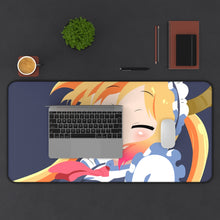 Load image into Gallery viewer, Tohru Mouse Pad (Desk Mat) With Laptop
