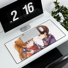 Load image into Gallery viewer, Anime Neon Genesis Evangelion Mouse Pad (Desk Mat) With Laptop
