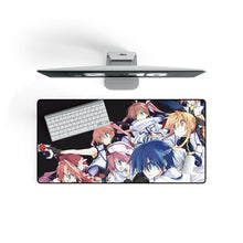 Load image into Gallery viewer, Magical Girl Lyrical Nanoha Mouse Pad (Desk Mat) On Desk
