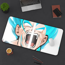 Load image into Gallery viewer, Vegeta (Dragon Ball),Goku,Super Saiyan Blue Mouse Pad (Desk Mat) On Desk
