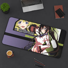 Load image into Gallery viewer, Infinite Stratos Mouse Pad (Desk Mat) On Desk
