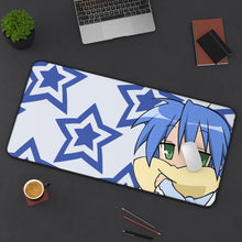 Load image into Gallery viewer, Lucky Star Konata Izumi Mouse Pad (Desk Mat) On Desk
