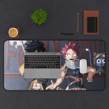 Load image into Gallery viewer, Gray Fullbuster / Natsu Dragneel / Happy Mouse Pad (Desk Mat) With Laptop
