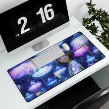 Load image into Gallery viewer, Anime Girl Mouse Pad (Desk Mat) With Laptop

