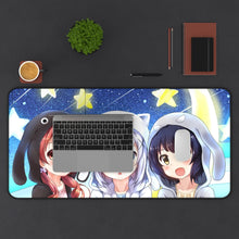 Load image into Gallery viewer, Is The Order A Rabbit? Mouse Pad (Desk Mat) With Laptop
