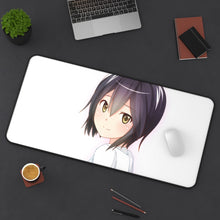 Load image into Gallery viewer, Kokoro Connect Himeko Inaba Mouse Pad (Desk Mat) On Desk
