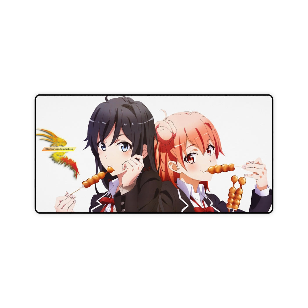 My Teen Romantic Comedy SNAFU Yukino Yukinoshita, Yui Yuigahama Mouse Pad (Desk Mat)