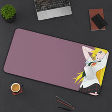 Load image into Gallery viewer, Panty &amp; Stocking with Garterbelt Panty Anarchy, Panty Stocking With Garterbelt Mouse Pad (Desk Mat) On Desk
