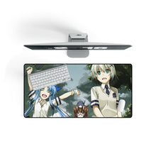 Load image into Gallery viewer, Magical Girl Lyrical Nanoha Mouse Pad (Desk Mat) On Desk
