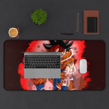 Load image into Gallery viewer, I think I became a God Mouse Pad (Desk Mat) With Laptop
