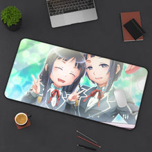 Load image into Gallery viewer, Sword Art Online Yui, Sachi Mouse Pad (Desk Mat) On Desk
